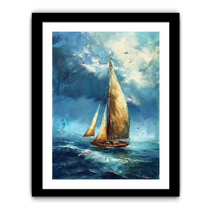 Sailing Boat  Painting