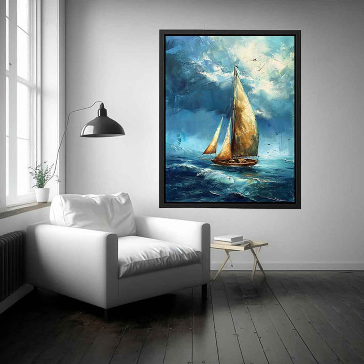 Sailing Boat  Painting