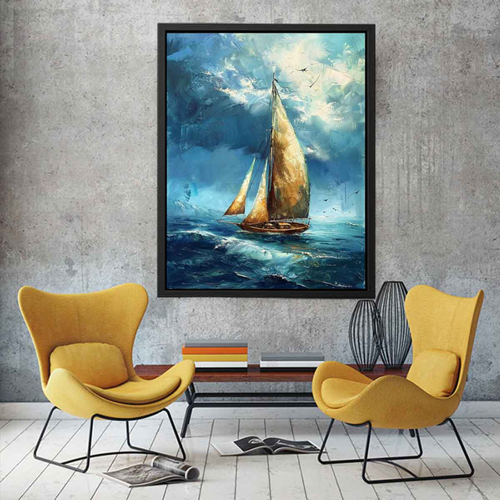 Sailing Boat  Painting