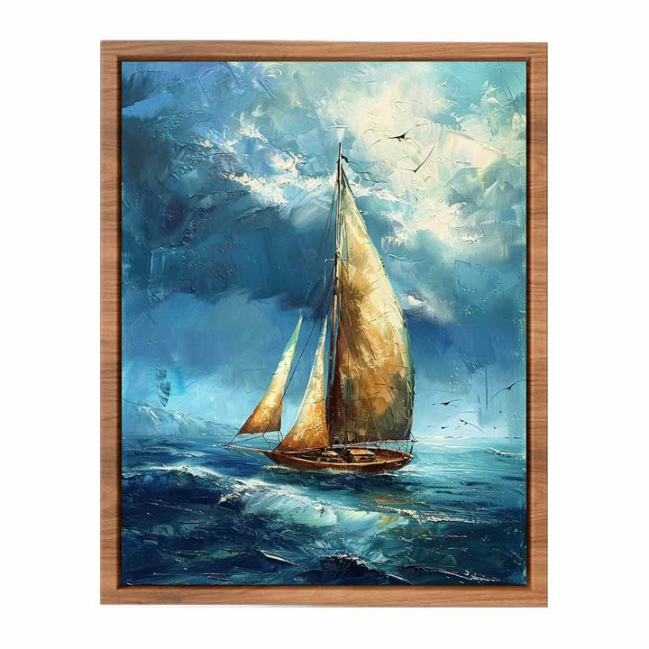 Sailing Boat  Painting