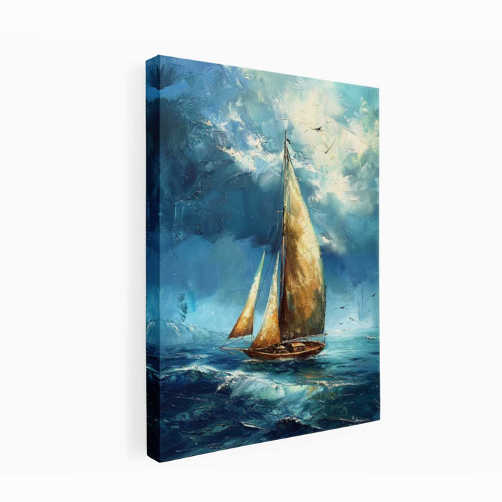 Sailing Boat  Painting