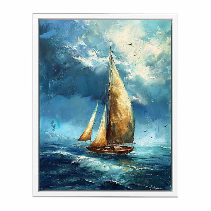 Sailing Boat  Painting