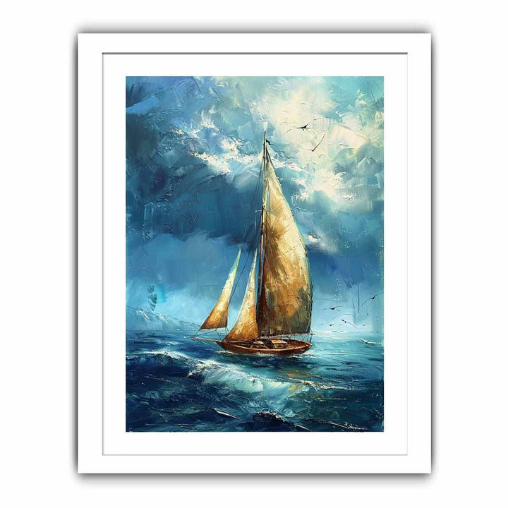 Sailing Boat  Painting