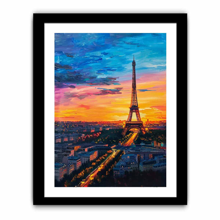 Eiffel Tower Painting