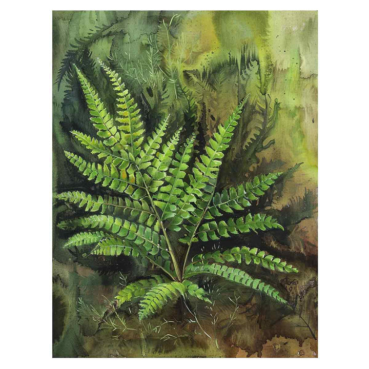 Eagle Fern Painting