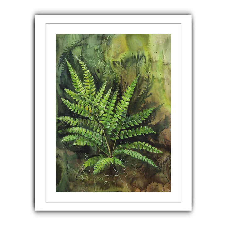 Eagle Fern Painting