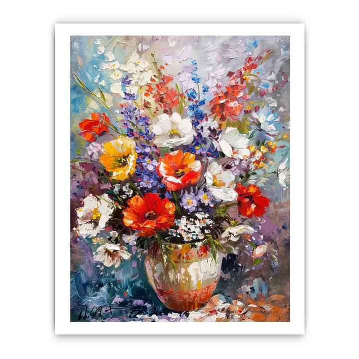 Flowers Knife Painting