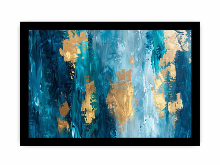 Abstract Gold Luxury Painting