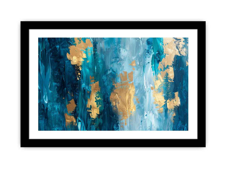 Abstract Gold Luxury Painting