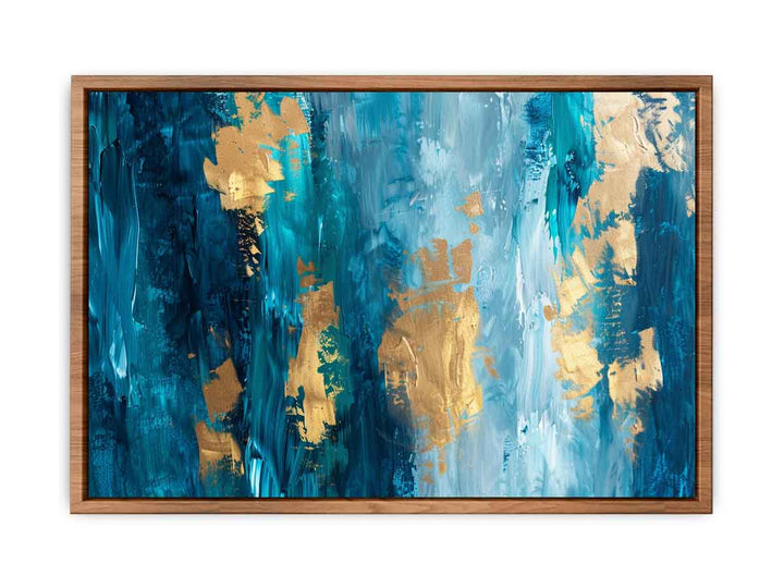 Abstract Gold Luxury Painting