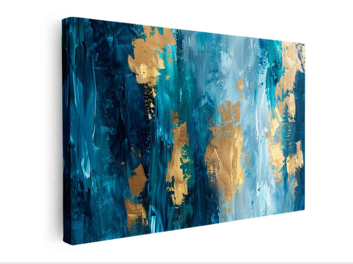 Abstract Gold Luxury Painting