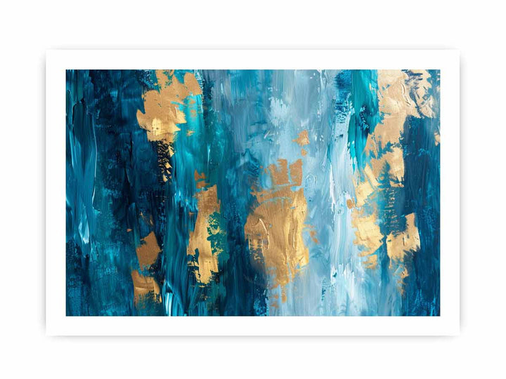 Abstract Gold Luxury Painting