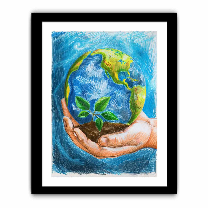 Save Earth Painting