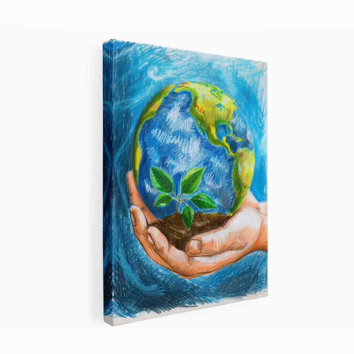 Save Earth Painting