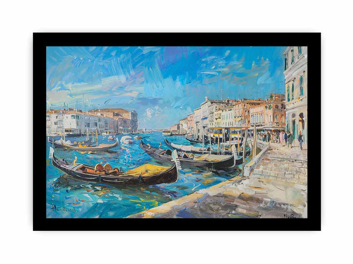 Knife-Sea-Art-Boat-Painting