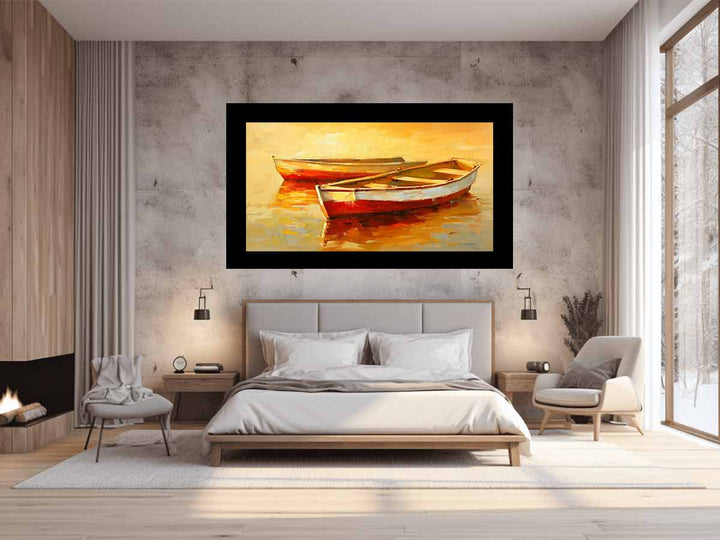 Boat-Knife-Art-Painting