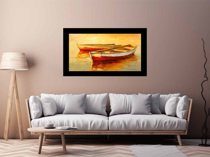 Boat-Knife-Art-Painting