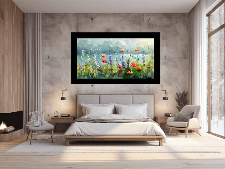 Wild Flowers Painting  