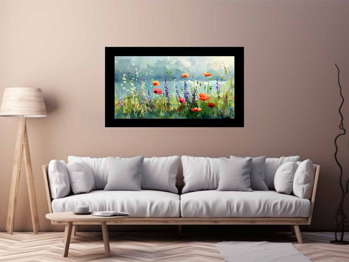 Wild Flowers Painting  