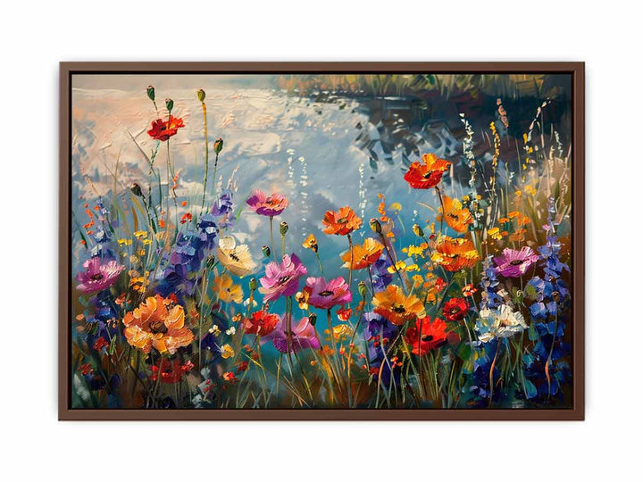 Wild Flowers Painting   Art Print