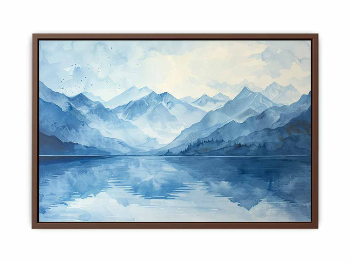 Blue Mountian   Art Print