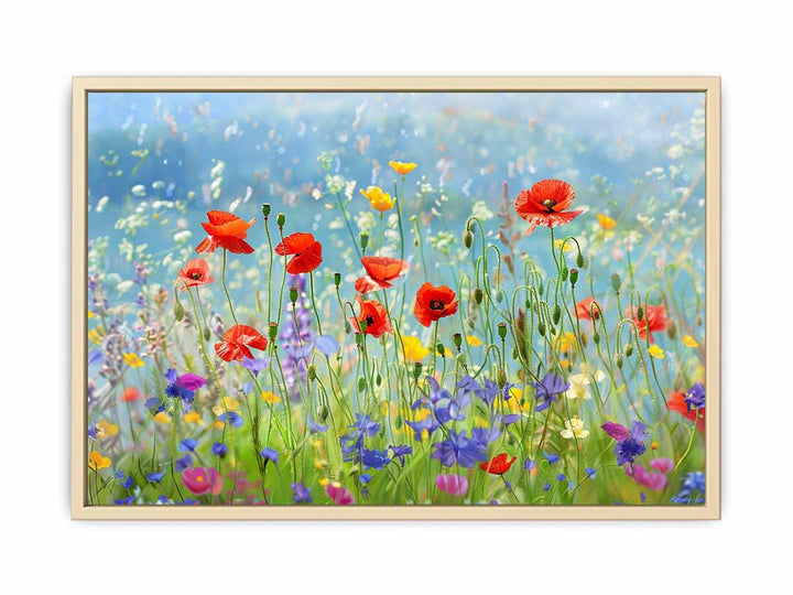 Wild Flowers  Framed Print