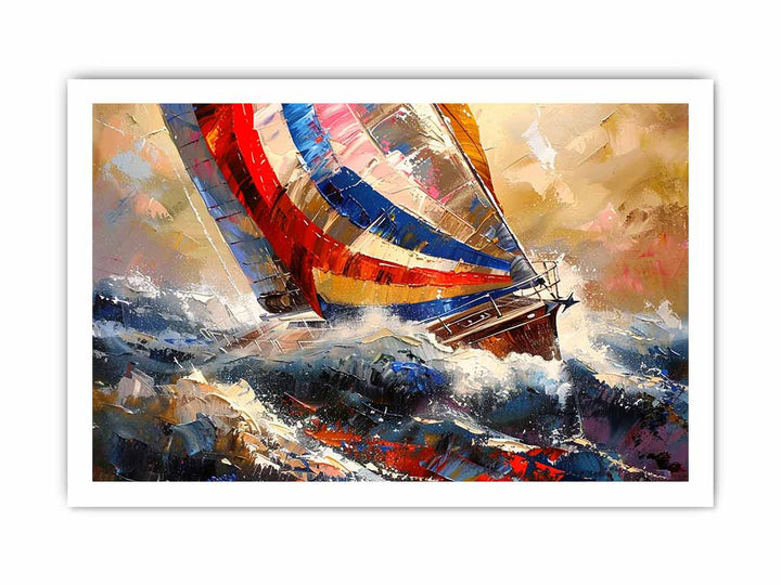 Red Sailboat