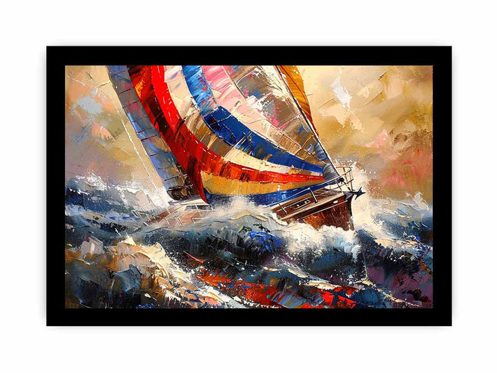 Red Sailboat