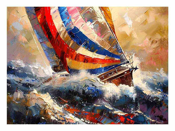 Red Sailboat