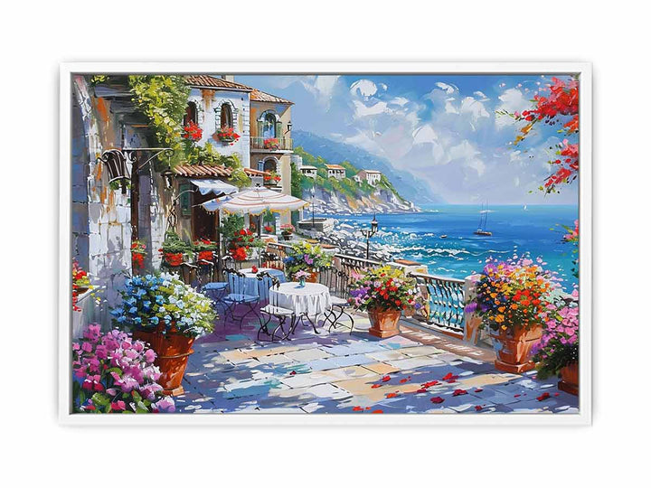 Beach Side Living  Canvas Print