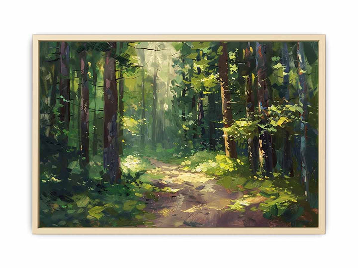  Forest Path  Framed Print