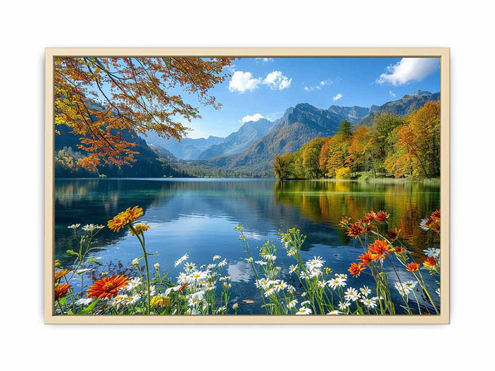 Beautiful Lake  Framed Print