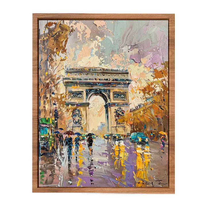  Arc De Triomphe  Paris  Painting