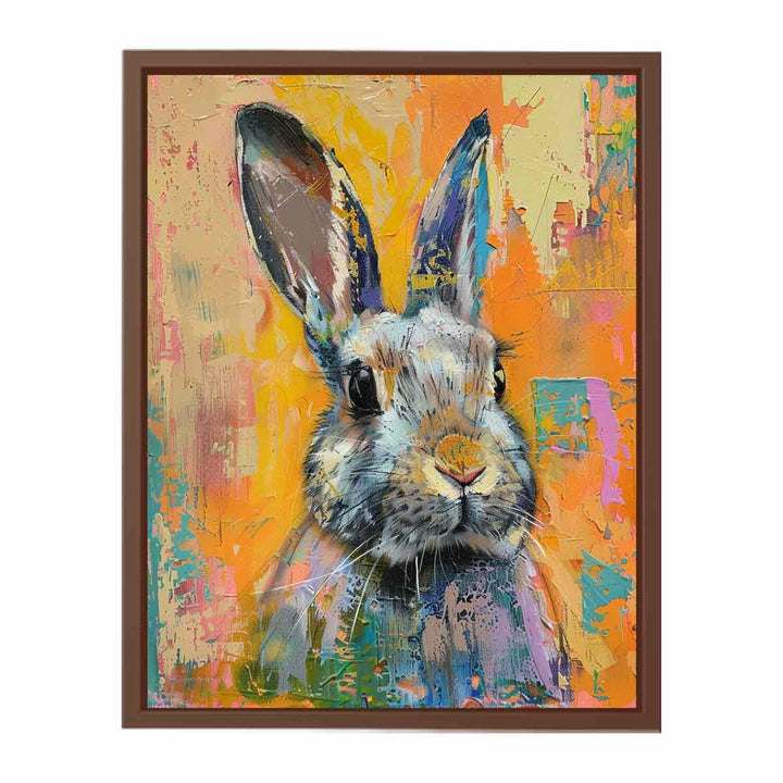 Rabbit Painting   Art Print