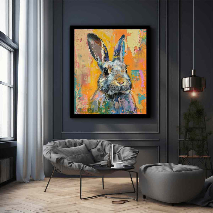 Rabbit Painting  