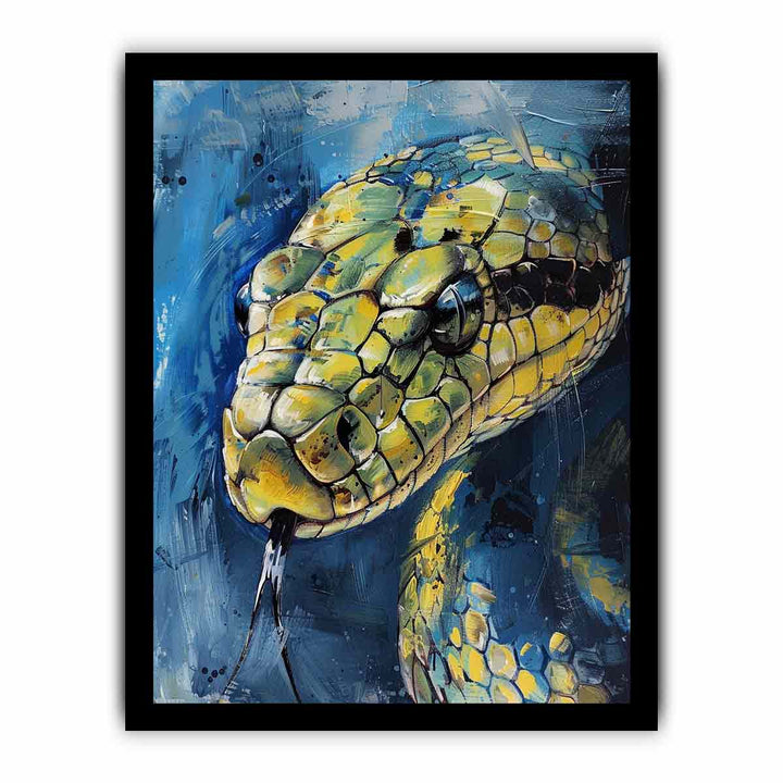 Cobra Snake Painting