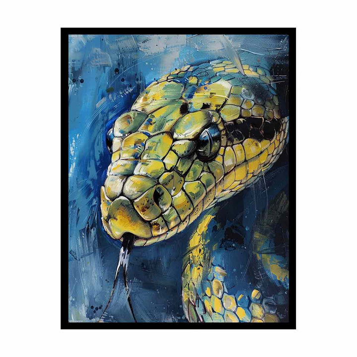 Cobra Snake Painting