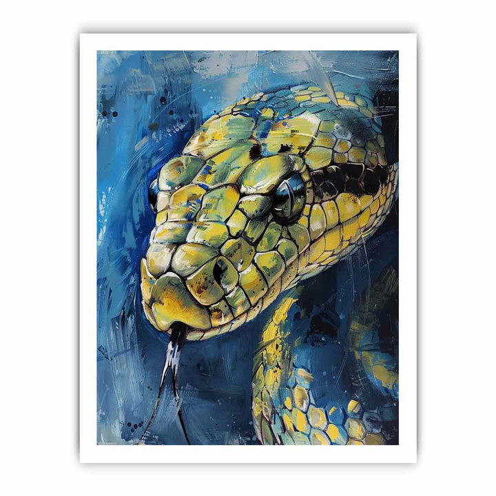 Cobra Snake Painting