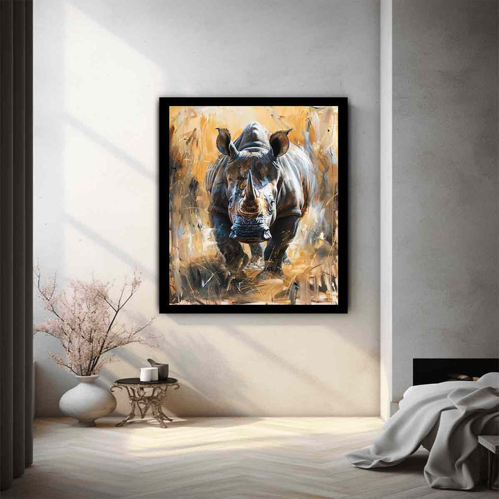 Rhino Painting  