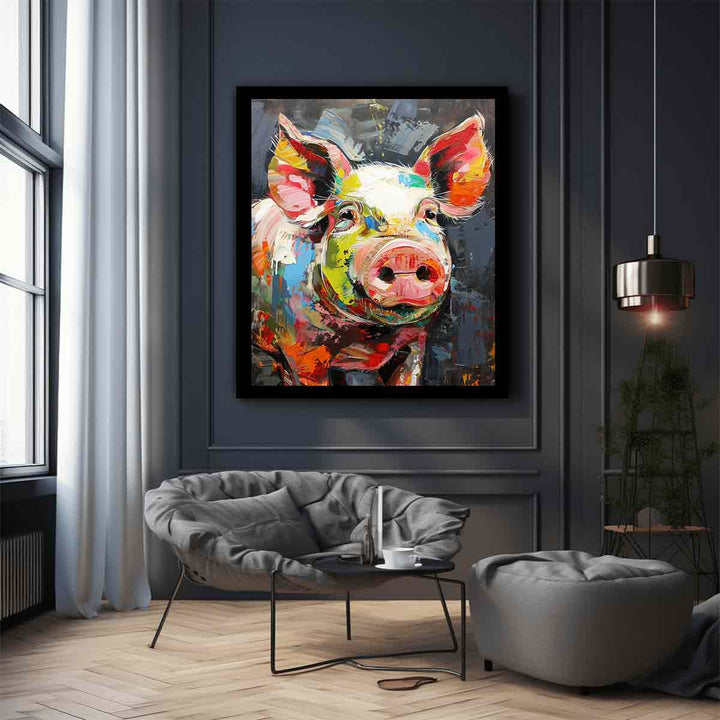 Pig Painting  