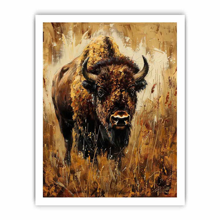 Bison Painting