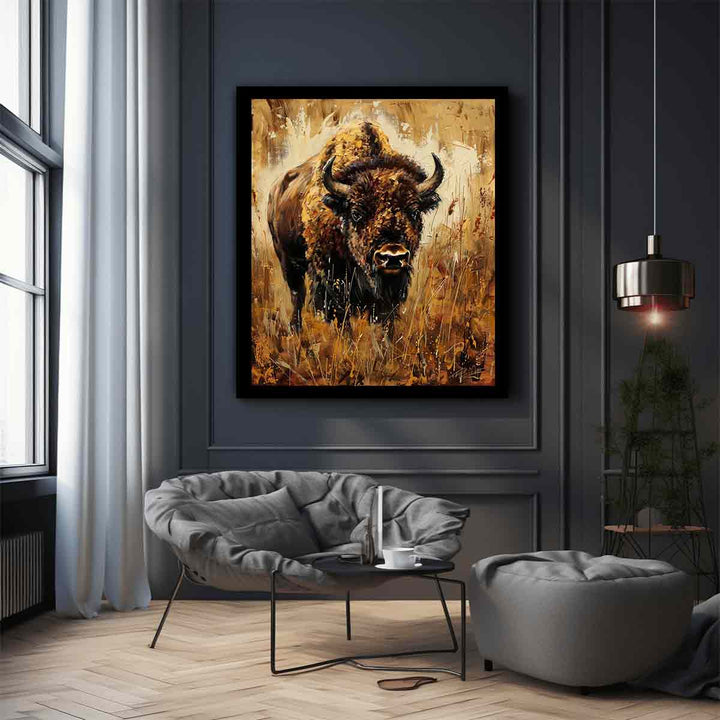 Bison Painting