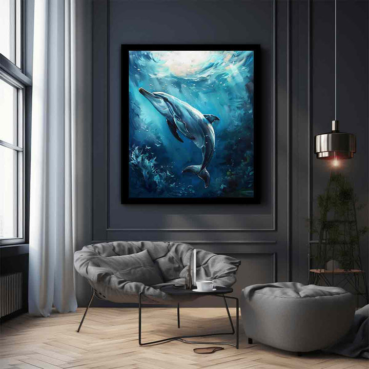 Dolphin Painting