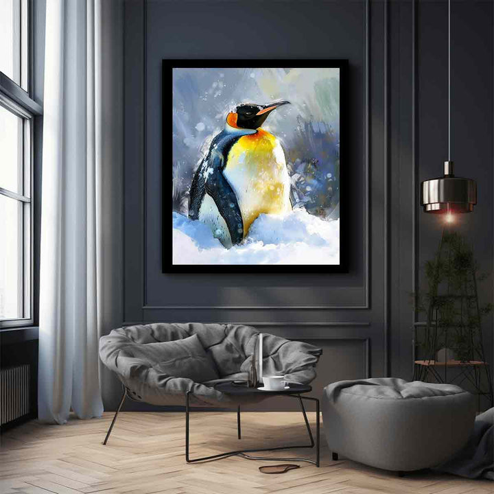 Penguin Painting