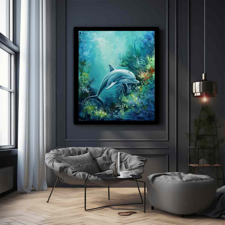 Dolphin Painting