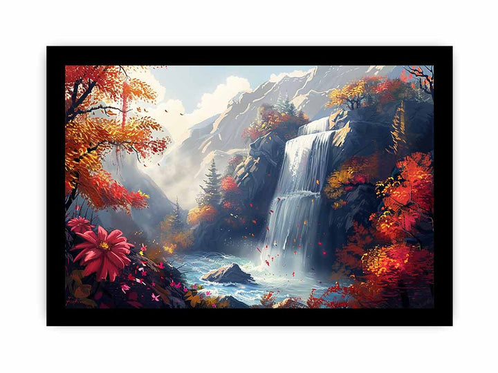 Autumn Waterfall