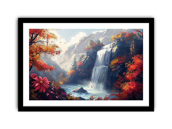 Autumn Waterfall