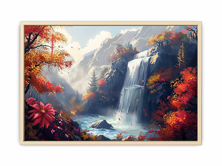 Autumn Waterfall