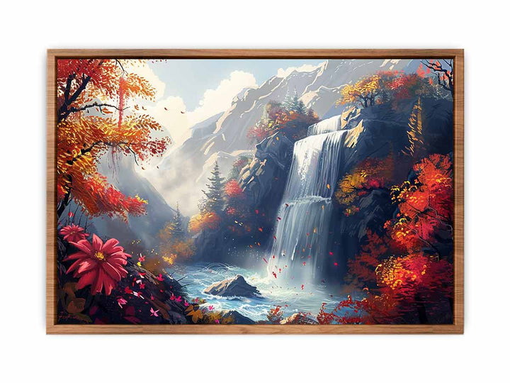 Autumn Waterfall