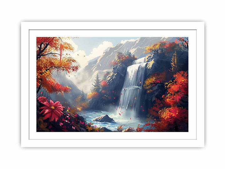 Autumn Waterfall